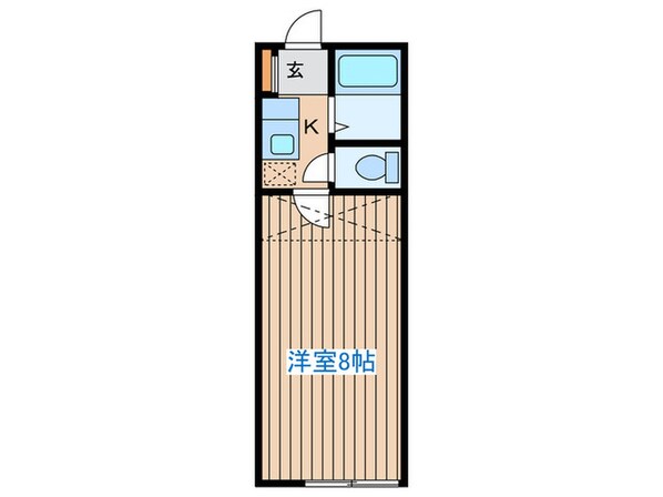 向山サンヒルズの物件間取画像